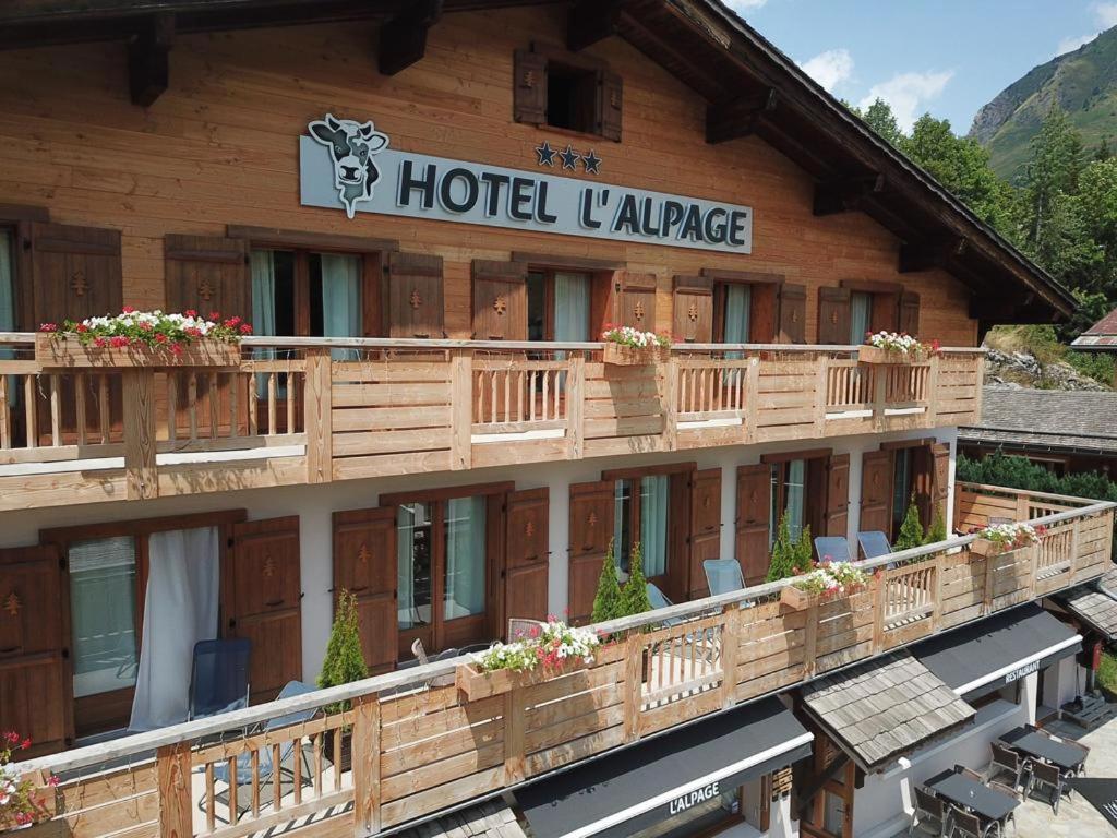 L'Alpage Ξενοδοχείο Le Grand-Bornand Εξωτερικό φωτογραφία